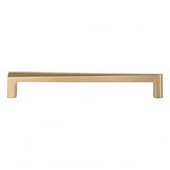 Atlas Homewares [A674-WB] Die Cast Zinc Cabinet Pull Handle - Para Series - Oversized - Warm Brass Finish - 7 9/16&quot; C/C - 8&quot; L