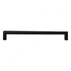 Atlas Homewares [A675-BL] Die Cast Zinc Cabinet Pull Handle - Para Series - Oversized - Matte Black Finish - 8 13/16&quot; C/C - 9 5/16&quot; L