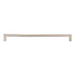 Atlas Homewares [A676-BRN] Die Cast Zinc Cabinet Pull Handle - Para Series - Oversized - Brushed Nickel Finish - 12&quot; C/C - 12 1/2&quot; L