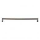 Atlas Homewares [A676-SL] Die Cast Zinc Cabinet Pull Handle - Para Series - Oversized - Slate Finish - 12&quot; C/C - 12 1/2&quot; L