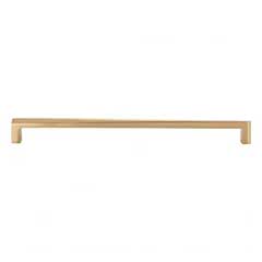 Atlas Homewares [A676-WB] Die Cast Zinc Cabinet Pull Handle - Para Series - Oversized - Warm Brass Finish - 12&quot; C/C - 12 1/2&quot; L