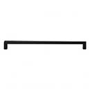 Atlas Homewares [A676-BL] Die Cast Zinc Cabinet Pull Handle - Para Series - Oversized - Matte Black Finish - 12" C/C - 12 1/2" L