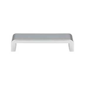 Atlas Homewares [A915-CH] Die Cast Zinc Cabinet Pull Handle - Platform Series - Oversized - Polished Chrome Finish - 5 1/16" C/C - 5 7/16" L