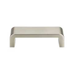 Atlas Homewares [A914-BN] Die Cast Zinc Cabinet Pull Handle - Platform Series - Standard Size - Brushed Nickel Finish - 3 3/4&quot; C/C - 4 3/16&quot; L