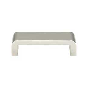 Atlas Homewares [A914-PN] Die Cast Zinc Cabinet Pull Handle - Platform Series - Standard Size - Polished Nickel Finish - 3 3/4" C/C - 4 3/16" L