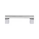 Atlas Homewares [A522-CH] Die Cast Zinc Cabinet Pull Handle - Reeves Series - Standard Size - Polished Chrome Finish - 3 3/4" C/C -  4 3/8" L