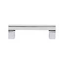 Atlas Homewares [A522-CH] Die Cast Zinc Cabinet Pull Handle - Reeves Series - Standard Size - Polished Chrome Finish - 3 3/4&quot; C/C -  4 3/8&quot; L