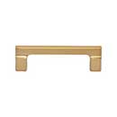 Atlas Homewares [A522-WB] Die Cast Zinc Cabinet Pull Handle - Reeves Series - Standard Size - Warm Brass Finish - 3 3/4" C/C -  4 3/8" L