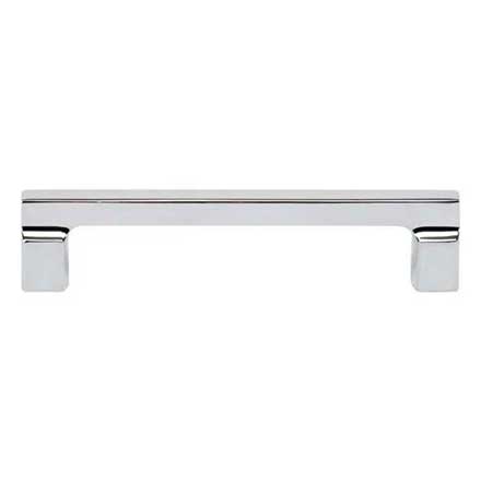 Atlas Homewares [A523-CH] Die Cast Zinc Cabinet Pull Handle - Reeves Series - Oversized - Polished Chrome Finish - 5 1/16&quot; C/C - 5 5/8&quot; L