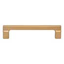 Atlas Homewares [A523-WB] Die Cast Zinc Cabinet Pull Handle - Reeves Series - Oversized - Warm Brass Finish - 5 1/16" C/C - 5 5/8" L
