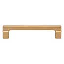 Atlas Homewares [A523-WB] Die Cast Zinc Cabinet Pull Handle - Reeves Series - Oversized - Warm Brass Finish - 5 1/16&quot; C/C - 5 5/8&quot; L