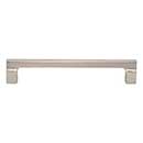 Atlas Homewares [A524-BRN] Die Cast Zinc Cabinet Pull Handle - Reeves Series - Oversized - Brushed Nickel Finish - 6 5/16" C/C - 7" L