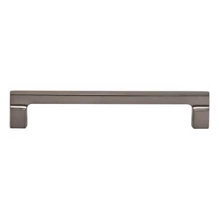 Atlas Homewares [A524-SL] Die Cast Zinc Cabinet Pull Handle - Reeves Series - Oversized - Slate Finish - 6 5/16&quot; C/C - 7&quot; L