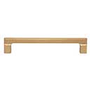 Atlas Homewares [A524-WB] Die Cast Zinc Cabinet Pull Handle - Reeves Series - Oversized - Warm Brass Finish - 6 5/16" C/C - 7" L