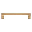 Atlas Homewares [A524-WB] Die Cast Zinc Cabinet Pull Handle - Reeves Series - Oversized - Warm Brass Finish - 6 5/16&quot; C/C - 7&quot; L