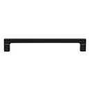 Atlas Homewares [A525-BL] Die Cast Zinc Cabinet Pull Handle - Reeves Series - Oversized - Matte Black Finish - 7 9/16&quot; C/C - 8 1/4&quot; L