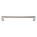 Atlas Homewares [A525-BRN] Die Cast Zinc Cabinet Pull Handle - Reeves Series - Oversized - Brushed Nickel Finish - 7 9/16&quot; C/C - 8 1/4&quot; L
