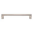 Atlas Homewares [A525-BRN] Die Cast Zinc Cabinet Pull Handle - Reeves Series - Oversized - Brushed Nickel Finish - 7 9/16" C/C - 8 1/4" L