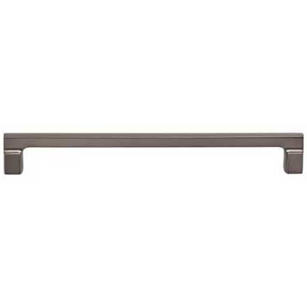 Atlas Homewares [A526-SL] Die Cast Zinc Cabinet Pull Handle - Reeves Series - Oversized - Slate Finish - 8 13/16" C/C - 9 1/2" L