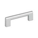 Atlas Homewares [438-MC] Die Cast Zinc Cabinet Pull Handle - Round Rail Series - Standard Size - Matte Chrome Finish - 3 3/4&quot; C/C - 4 1/2&quot; L