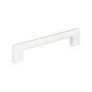 Atlas Homewares [A879-WG] Die Cast Zinc Cabinet Pull Handle - Round Rail Series - Oversized - High White Gloss Finish - 5 1/16" C/C - 5 3/4" L