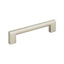 Atlas Homewares [A879-BN] Die Cast Zinc Cabinet Pull Handle - Round Rail Series - Oversized - Brushed Nickel Finish - 5 1/16&quot; C/C - 5 3/4&quot; L