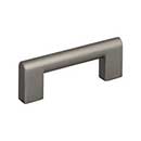 Atlas Homewares [A878-SL] Die Cast Zinc Cabinet Pull Handle - Round Rail Series - Standard Size - Slate Finish - 3" C/C - 3 3/4" L