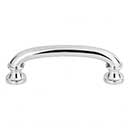 Atlas Homewares [329-CH] Die Cast Zinc Cabinet Pull Handle - Shelley Series - Standard Size - Polished Chrome Finish - 3&quot; C/C - 3 5/8&quot; L