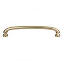 Atlas Homewares [330-CM] Die Cast Zinc Cabinet Pull Handle - Shelley Series - Oversized - Champagne Finish - 6 5/16&quot; C/C - 7&quot; L