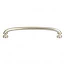 Atlas Homewares [330-BRN] Die Cast Zinc Cabinet Pull Handle - Shelley Series - Oversized - Brushed Nickel Finish - 6 5/16&quot; C/C - 7&quot; L