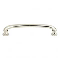 Atlas Homewares [351-PN] Die Cast Zinc Cabinet Pull Handle - Shelley Series - Oversized - Polished Nickel Finish - 5 1/16&quot; C/C - 5 11/16&quot; L