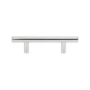 Atlas Homewares [A837-CH] Plated Steel Cabinet Pull Handle - Skinny Linea Series - Oversized - Polished Chrome Finish - 3" C/C - 5 3/8" L
