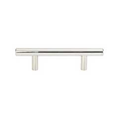 Atlas Homewares [A837-PS] Stainless Steel Cabinet Pull Handle - Skinny Linea Series - Standard Size - Polished Finish - 3&quot; C/C - 5 3/8&quot; L