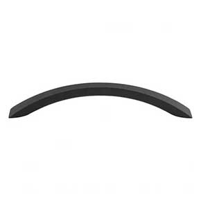 Atlas Homewares [A849-BL] Die Cast Zinc Cabinet Pull Handle - Sleek Series - Oversized - Matte Black Finish - 6 5/16" C/C - 7 5/8" L