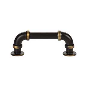 Atlas Homewares [367-CFB] Die Cast Zinc Cabinet Pull Handle - Steampunk Series - Standard Size - Cafe Bronze Finish - 3" C/C - 3 3/4" L