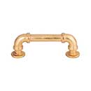 Atlas Homewares [367-UB] Die Cast Zinc Cabinet Pull Handle - Steampunk Series - Standard Size - Vintage Brass Finish - 3&quot; C/C - 3 3/4&quot; L