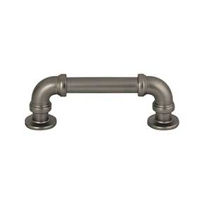 Atlas Homewares [367-GF] Die Cast Zinc Cabinet Pull Handle - Steampunk Series - Standard Size - Graphite Finish - 3" C/C - 3 3/4" L