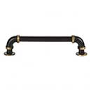 Atlas Homewares [368-CFB] Die Cast Zinc Cabinet Pull Handle - Steampunk Series - Oversized - Cafe Bronze Finish - 128mm C/C - 5 5/16&quot; L