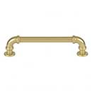 Atlas Homewares [368-UB] Die Cast Zinc Cabinet Pull Handle - Steampunk Series - Oversized - Vintage Brass Finish - 128mm C/C - 5 5/16&quot; L