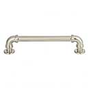 Atlas Homewares [368-BRN] Die Cast Zinc Cabinet Pull Handle - Steampunk Series - Oversized - Brushed Nickel Finish - 128mm C/C - 5 5/16" L