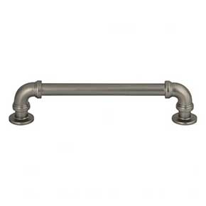 Atlas Homewares [368-GF] Die Cast Zinc Cabinet Pull Handle - Steampunk Series - Oversized - Graphite Finish - 128mm C/C - 5 5/16" L
