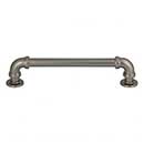 Atlas Homewares [368-GF] Die Cast Zinc Cabinet Pull Handle - Steampunk Series - Oversized - Graphite Finish - 128mm C/C - 5 5/16" L