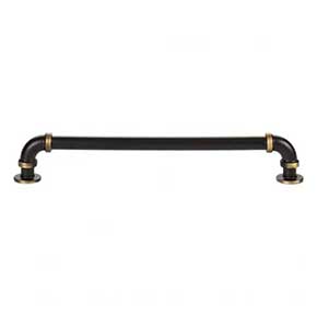 Atlas Homewares [369-CFB] Die Cast Zinc Cabinet Pull Handle - Steampunk Series - Oversized - Cafe Bronze Finish - 192mm C/C - 8 3/8" L