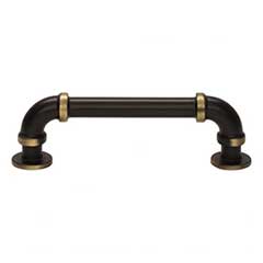 Atlas Homewares [432-CFB] Die Cast Zinc Cabinet Pull Handle - Steampunk Series - Standard Size - Cafe Bronze Finish - 3 3/4" C/C - 4 1/2" L