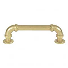 Atlas Homewares [432-UB] Die Cast Zinc Cabinet Pull Handle - Steampunk Series - Standard Size - Vintage Brass Finish - 3 3/4&quot; C/C - 4 1/2&quot; L