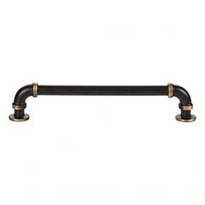 Atlas Homewares [433-CFB] Die Cast Zinc Cabinet Pull Handle - Steampunk Series - Oversized - Cafe Bronze Finish - 6 5/16" C/C - 7 1/16" L