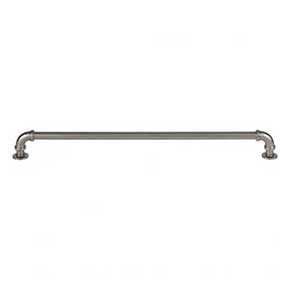 Atlas Homewares [434-GF] Die Cast Zinc Cabinet Pull Handle - Steampunk Series - Oversized - Graphite Finish - 12" C/C - 12 3/4" L