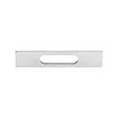 Atlas Homewares [A887-MC] Die Cast Zinc Cabinet Pull Handle - Level Pull Series - Oversized - Matte Chrome Finish - 5 1/16&quot; C/C - 7 1/4&quot; L