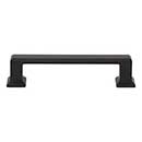 Atlas Homewares [A663-BL] Die Cast Zinc Cabinet Pull Handle - Sweetbriar Lane Series - Standard Size - Matte Black Finish - 3 3/4" C/C - 4 1/2" L