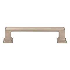Atlas Homewares [A663-BRN] Die Cast Zinc Cabinet Pull Handle - Sweetbriar Lane Series - Standard Size - Brushed Nickel Finish - 3 3/4&quot; C/C - 4 1/2&quot; L